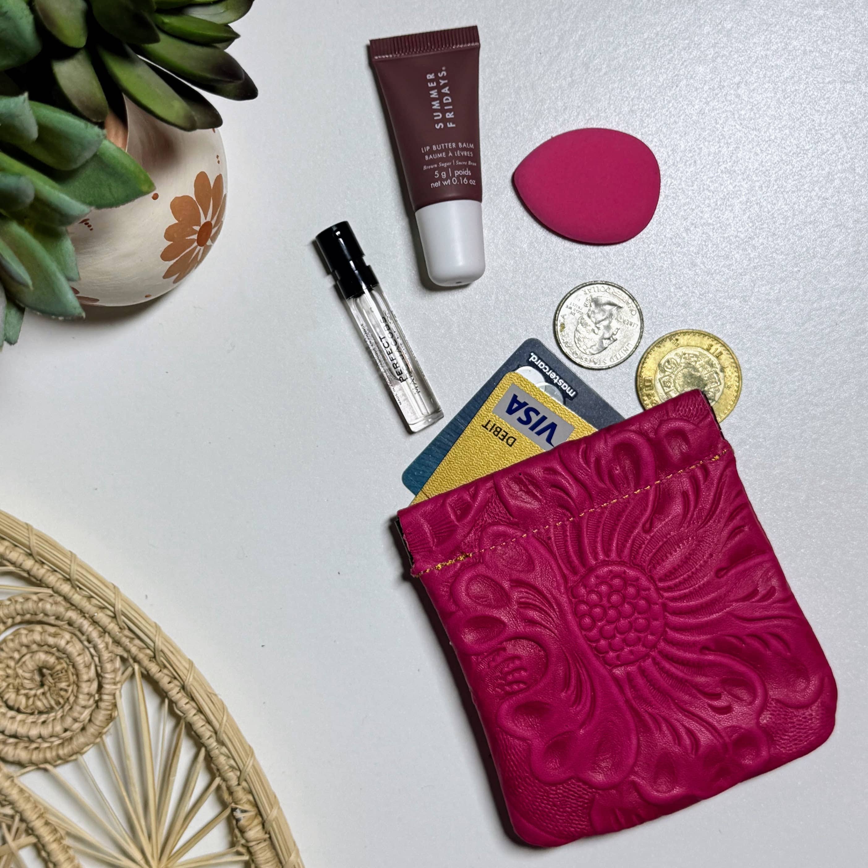 Bella Monedero | Fuchsia - Mirasol Accessories