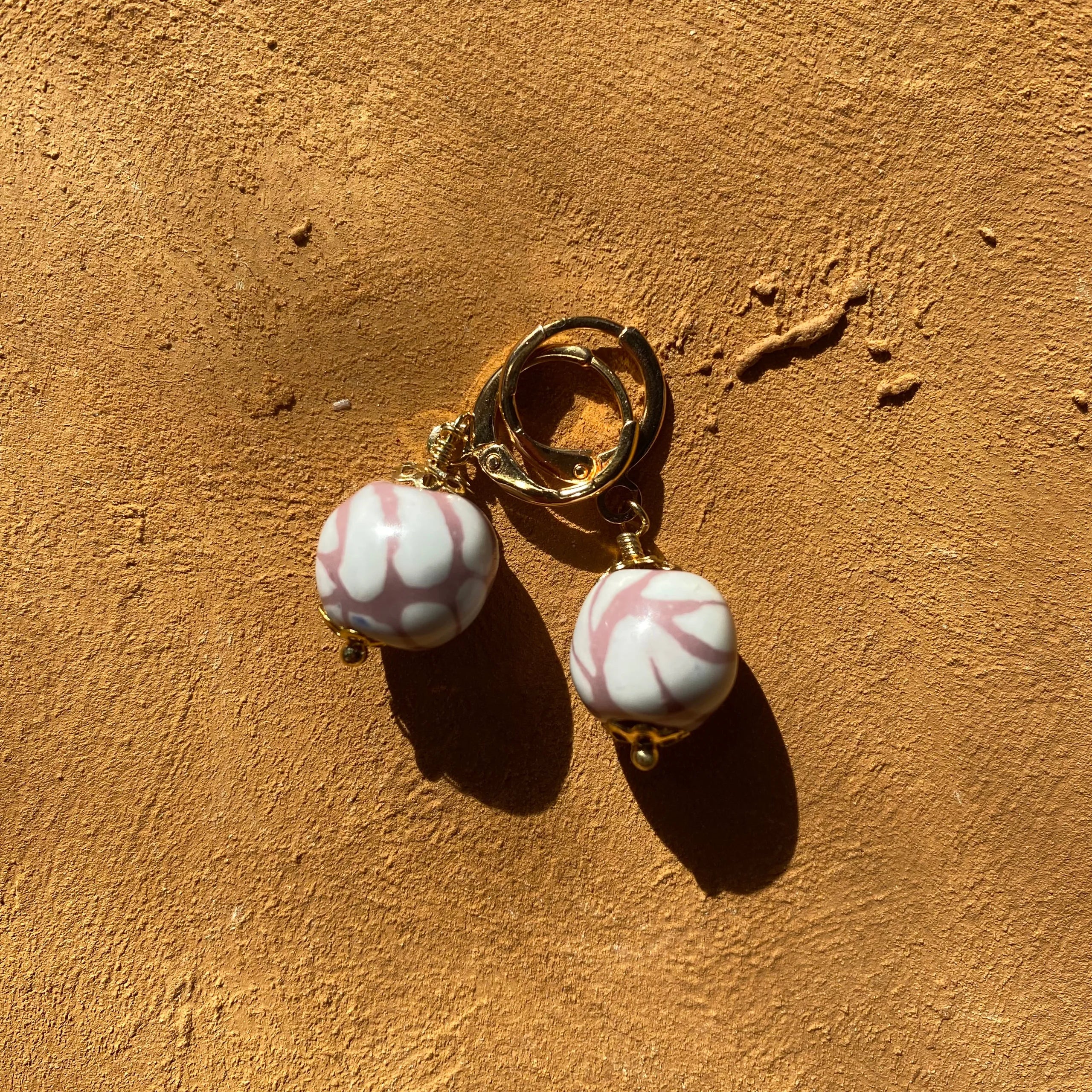 Silvana Talavera Earring Artesanal | Mauve - Mirasol Accessories