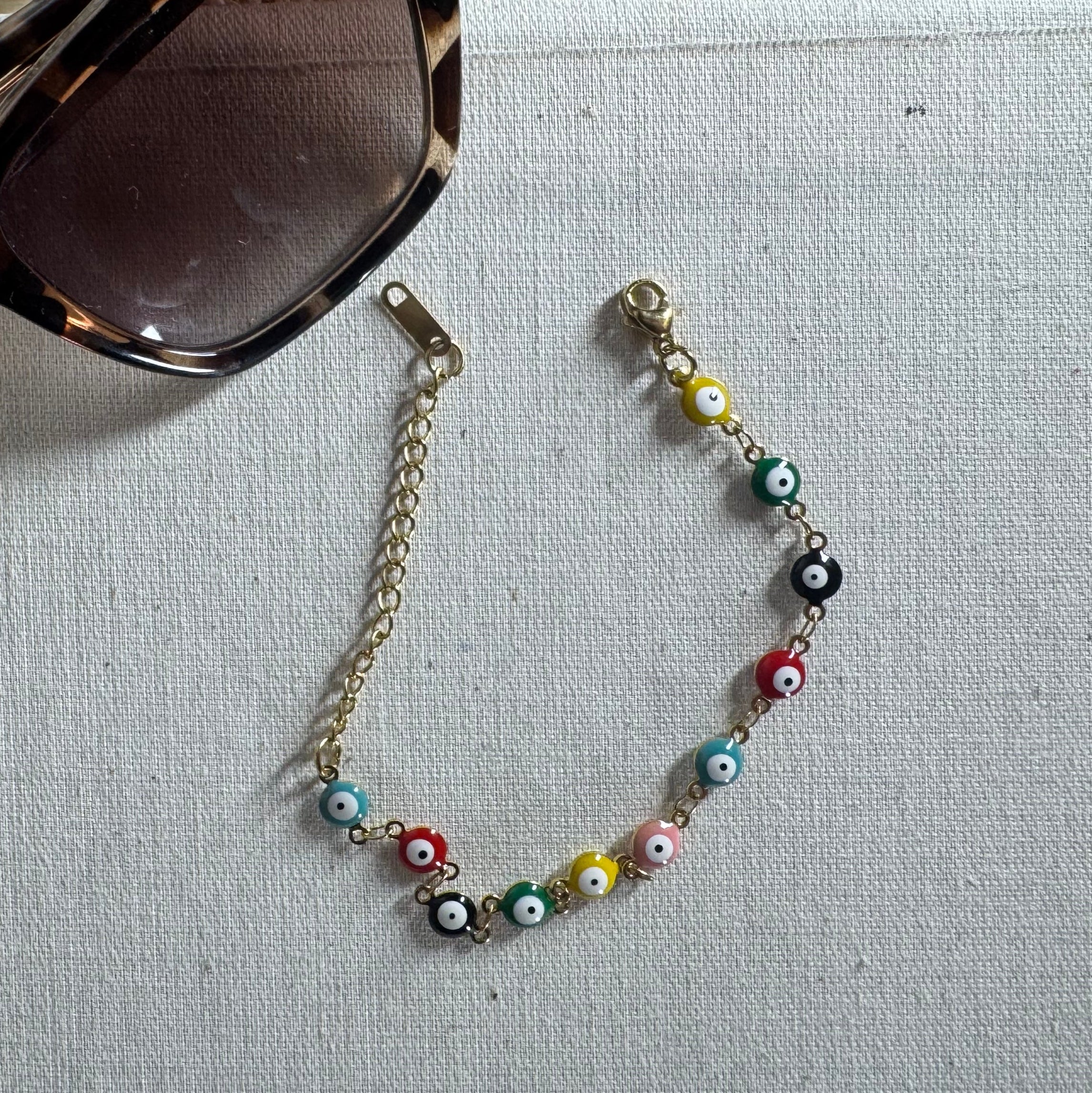 Ojitos Grandes Bracelet | de colores