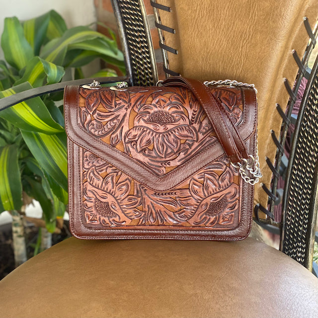 Hand outlets Made Leather Bag