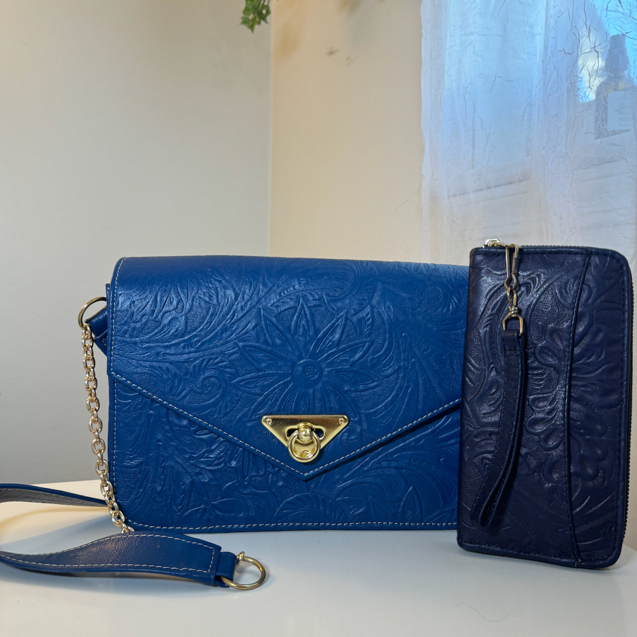 Crossbody & Wallet Bundle | Ofelia Blue