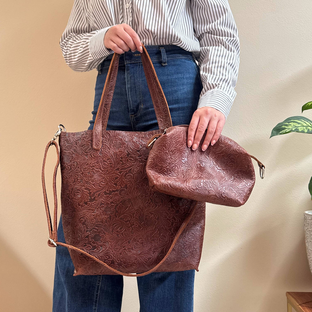 Lucia Tote Bag | Chedron - Mirasol Accessories