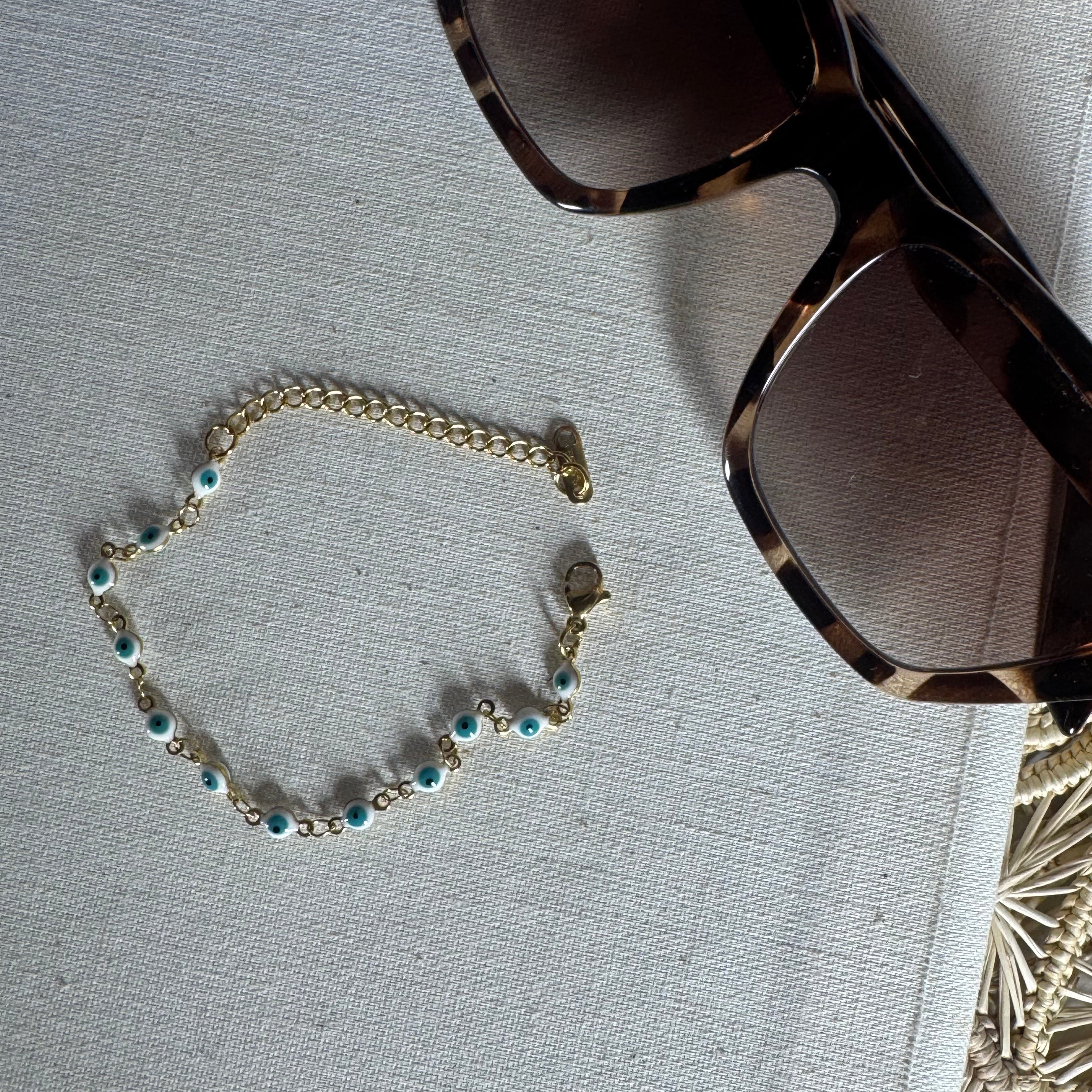 Ojitos Bracelet | Blanco