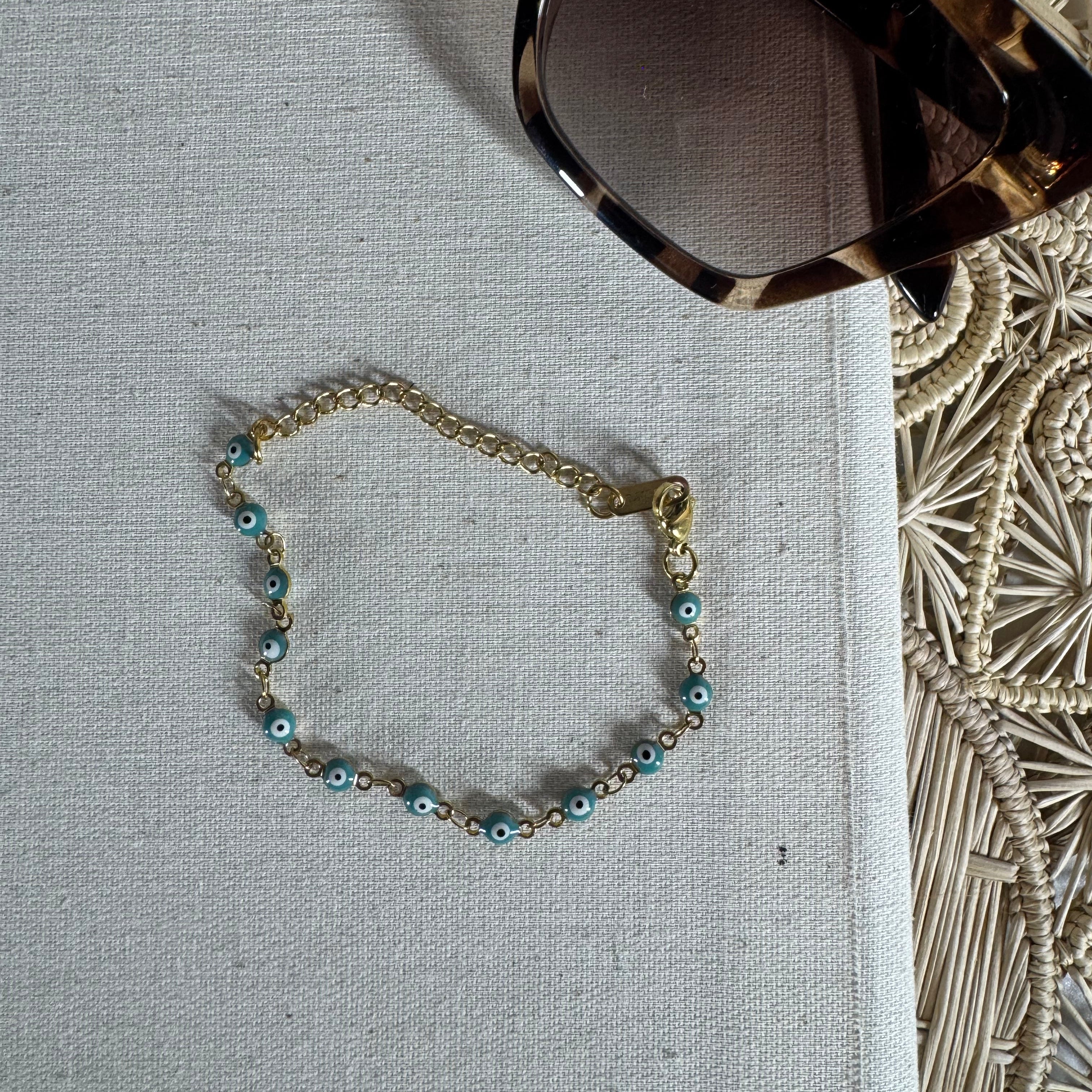 Ojitos Bracelet |Turquesa