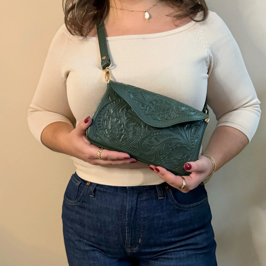 Adriana Convertible Mini | Olive | Mirasol Accessories