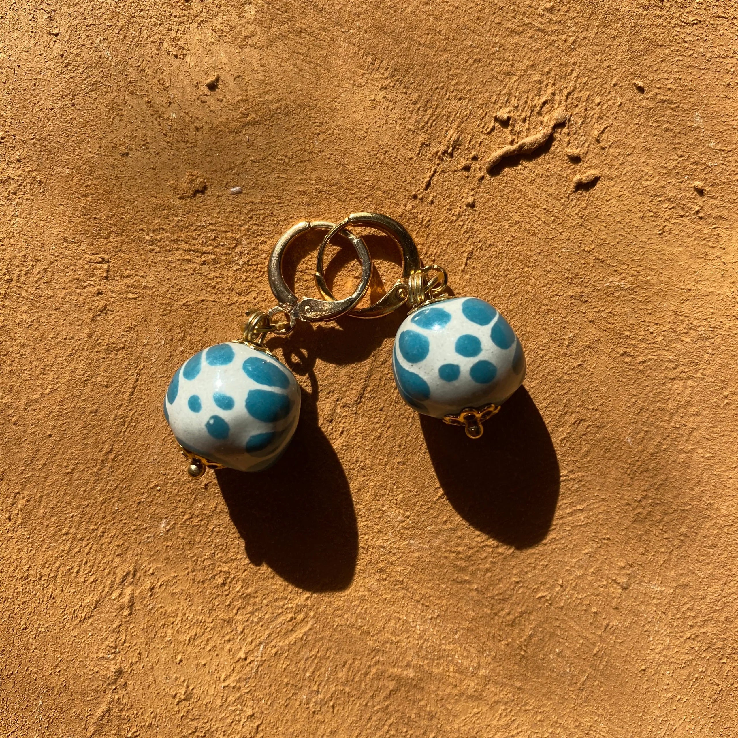 Silvana Talavera Earring Artesanal | Turquoise - Mirasol Accessories